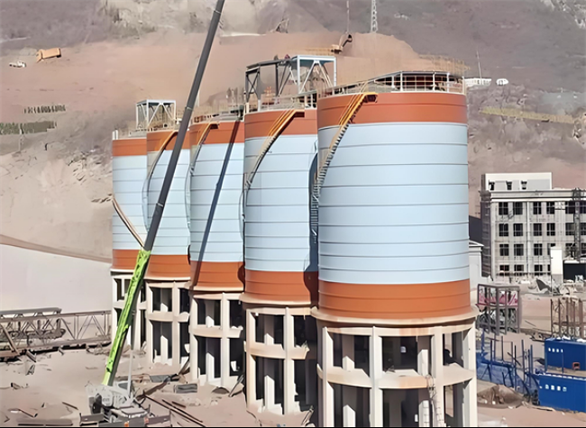 尼木高架钢板仓