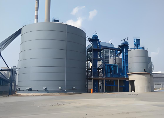 尼木1万吨钢板仓