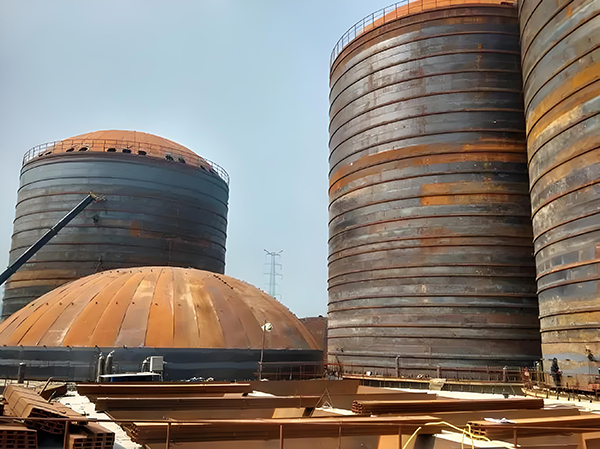 尼木焦粉钢板仓